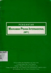 Image of Pengantar Mahkamah Pidana Internasional (MPI)