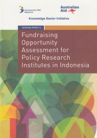 Image of Fundraising Opportunity Assessment for Policy Research Institutes in Indonesia
