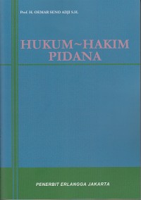 Image of Hukum-Hakim Pidana