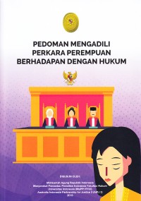Image of Pedoman mengadili perkara perempuan berhadapan dengan hukum