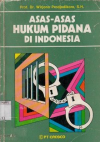 Image of Asas Asas Hukum Pidana di Indonesia
