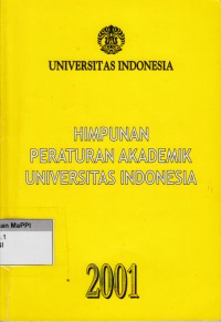 Image of Himpunan Peraturan Akademik Universitas Indonesia