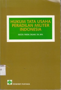 Image of Hukum Tata Usaha Peradilan Militer Indonesia