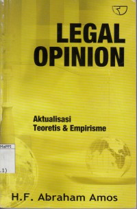 Image of Legal Opinion : aktualisasi teoretis & Empirisme