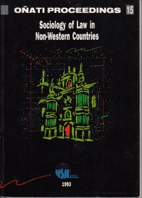 Image of Sociology of law in non-Western countries
