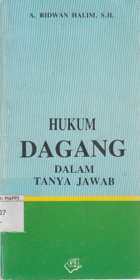 Image of Hukum dagang dalam tanya jawab