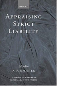 Image of Appraising strict liability