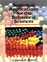 Image of Statistical Applications for the Behavioral Sciences