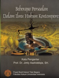 Image of Beberapa Persoalan Dalam Ilmu Hukum Kontemporer