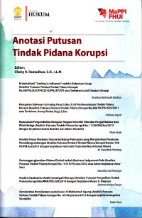 Image of Anotasi putusan tindak pidana korupsi