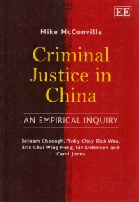 Image of Criminal Justice in China : an American inquiry