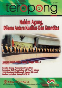 Image of Teropong : media hukum dan keadilan (Vol. II No. 5 Februari 2003)