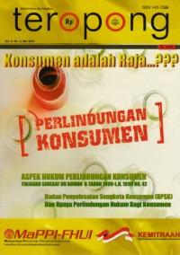 Image of Teropong : media hukum dan keadilan (Vol. II No. 8 Mei 2003)