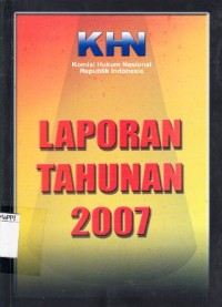 Image of Laporan Tahunan 2007