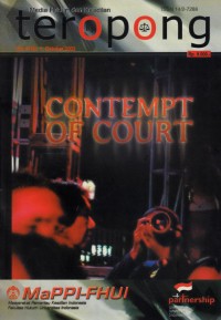 Image of Teropong : media hukum dan keadilan (Vol. III No. 1 Oktober 2003)