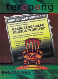 Image of Teropong : media hukum dan keadilan (Vol. III. No.7 April 2004)