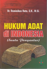 Image of Hukum adat di Indonesia: suatu pengantar