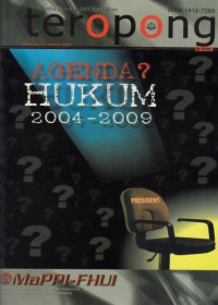 Image of Teropong : media hukum dan keadilan (Vol. III No. 11 Oktober 2004)
