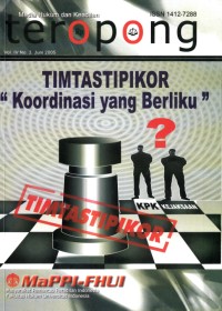 Image of Teropong : media hukum dan keadilan (Vol. IV No. 3 Juni 2005)