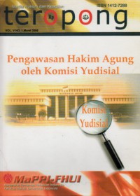 Image of Teropong : media hukum dan keadilan (Vol. V No. 1 Maret 2006)