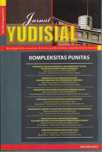 Image of Jurnal yudisial: kajian kehormatan, keluhuran, dan perilaku hakim Agustus 2010