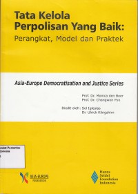 Image of Tata Kelola Perpolisian Yang Baik: perangkat, model dan praktek