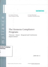 Image of Program Kepatuhan Siemens: 