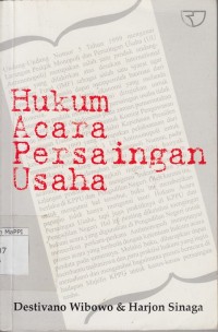 Image of Hukum acara persaingan usaha