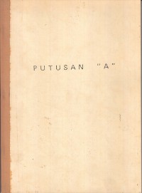 Image of Putusan A: putusan Pengadilan Negeri Bandung tentang Pengakuan Utang Piutang