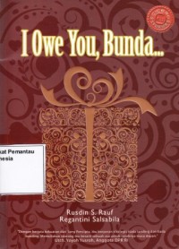 Image of I Owe You, Bunda...