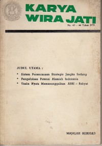 Image of Karya Wira Jati No. 43 - 44 Tahun 1979