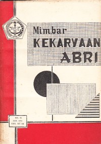 Image of Mimbar Kekaryaan ABRI: No. 25, Januari 1973, Tahun ke III