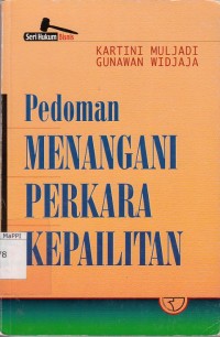 Image of Pedoman menangani perkara kepailitan
