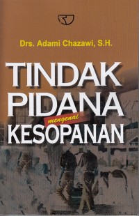 Image of Tindak pidana mengenai kesopanan