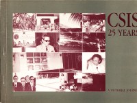 Image of CSIS 25 Years : A Pictoral Journey