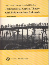 Image of Crisis, Social Ties, and Household Welfare: testing social capital theory with evidence from Indonesia