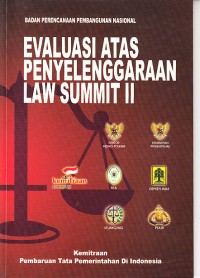 Image of Evaluasi Atas Penyelenggaraan Law Summit II