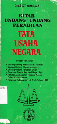 Image of Kitab Undang-Undang Peradilan Tata Usaha Negara