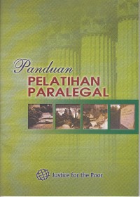 Image of Panduan pelatihan paralegal