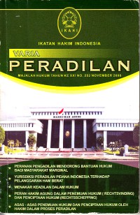 Image of Varia peradilan: majalah hukum