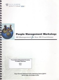 Image of People management workshop : HR management for non HR practitioner