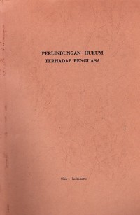 Image of Perlindungan Hukum terhadap Penguasa