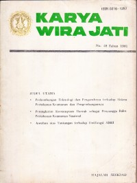 Image of Karya Wira Jati No. 48 Tahun 1981