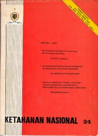 Image of Majalah: Ketahanan Nasional 24