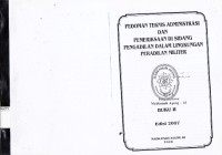 Image of Pedoman teknis administrasi dan pemerikasaan di sidang pengadilan dalam lingkungan peradilan militer : buku II