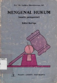 Image of Mengenal Hukum : suatu pengantar