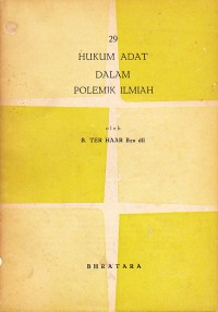 Image of Hukum Adat dalam Polemik Ilmiah