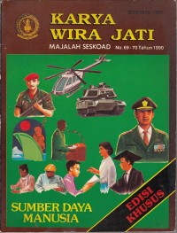 Image of Karya Wira Jati No. 69-70 Tahun 1990 Edisi Khusus Sumber Daya Manusia