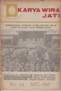 Image of Karya Wira Jati No. 24 Tahun 1967