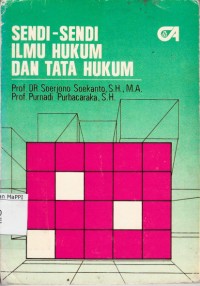 Image of Sendi-Sendi Ilmu Hukum dan Tata Hukum